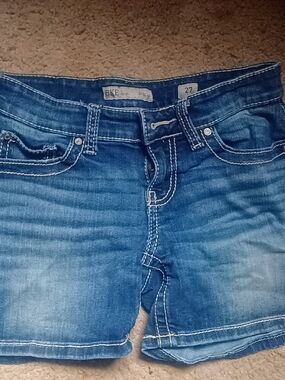 BKE Stella Women's Blue Denim Shorts